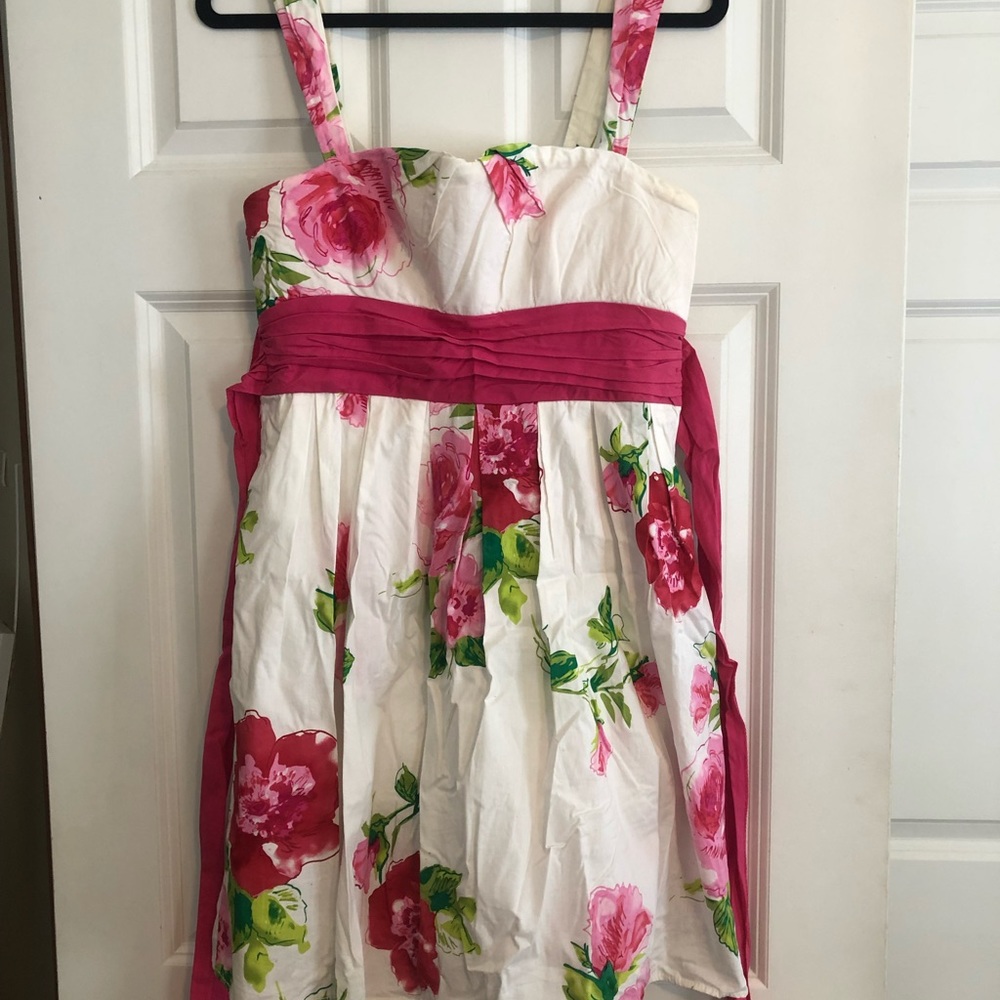 Floral print dress